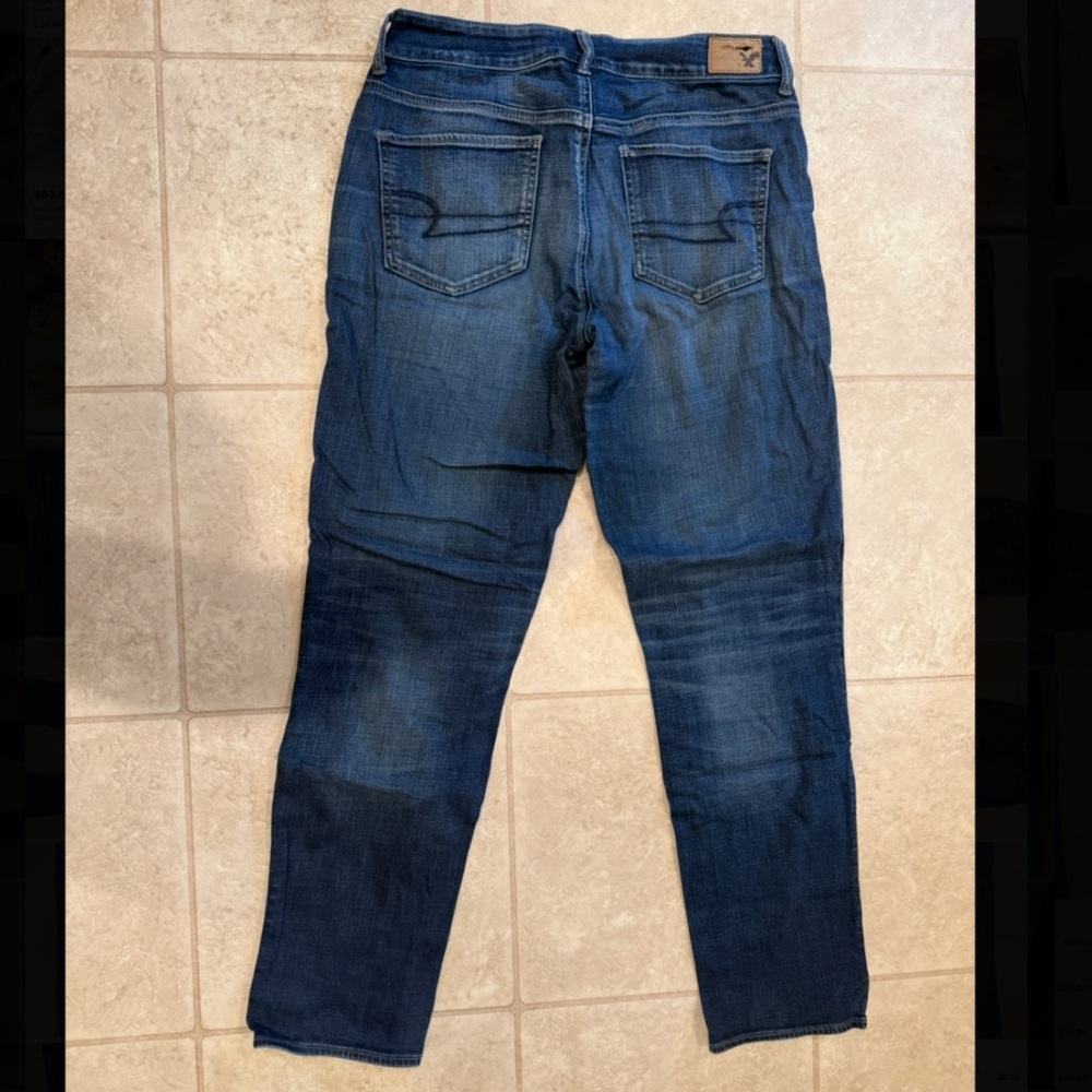 American Eagle, dark straight leg jeans